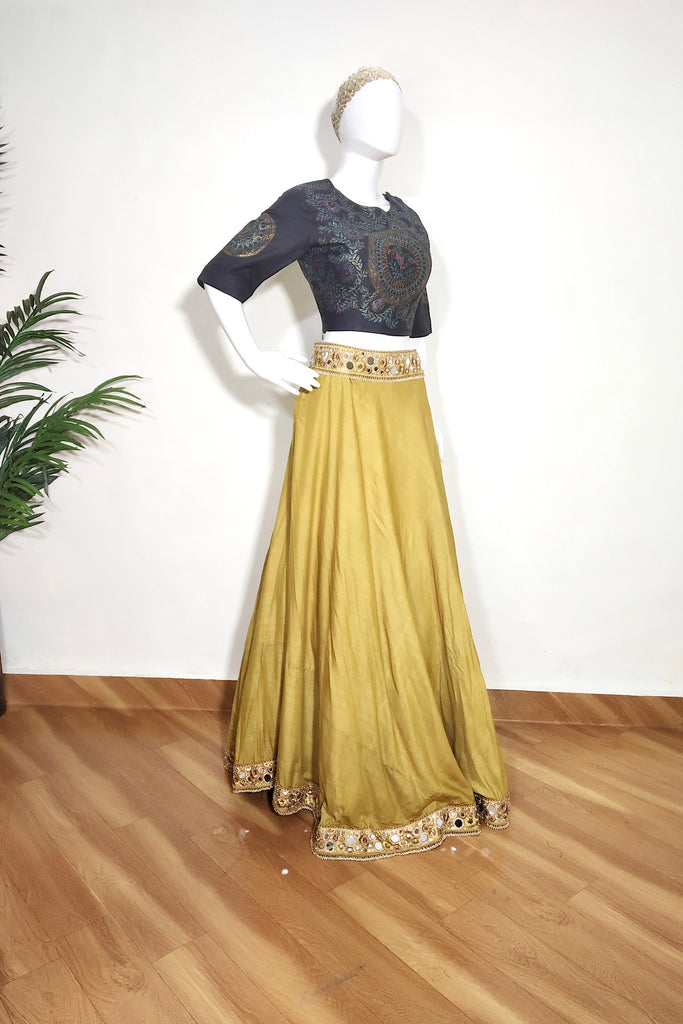 Lehenga Choli Sets Indian Bollywood Stage Performance Dance Costume Tops  Skirt Pants Shawl India Pakistani Wedding Dress Women - AliExpress