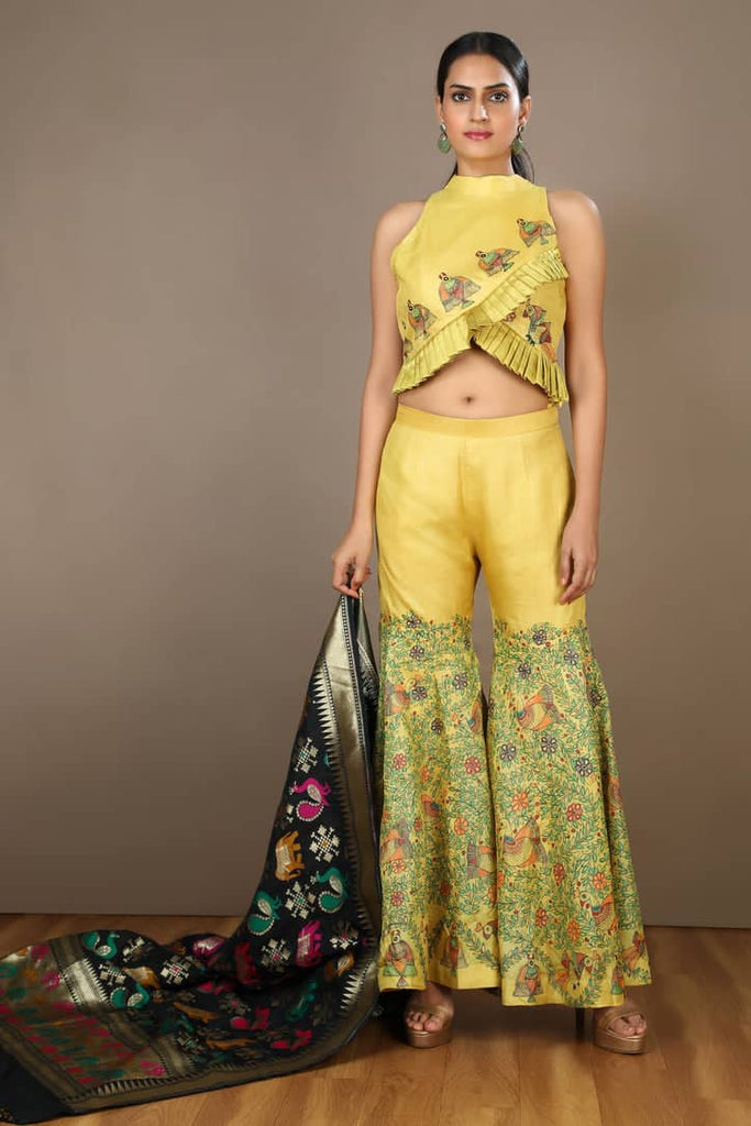 Buy Gharara Suit Sets & Sharara Dresses Online in USA – Roop Sari Palace