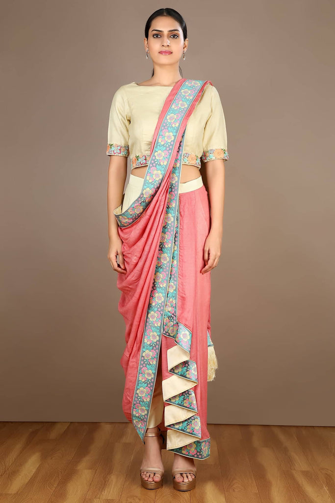 Traditional Half Saree For Wedding | Half Saree For Girls