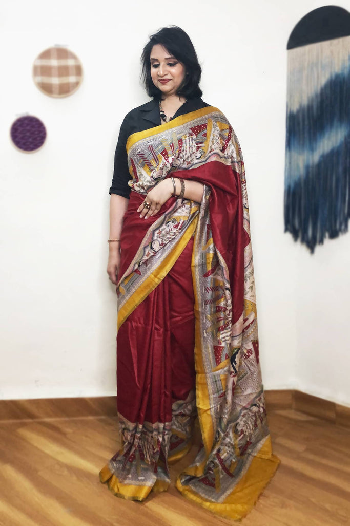 Sea Green Woven Banarasi Tussar Silk Saree With Brocade Blouse - Etsy |  Saree, Indian designer sarees, Tussar silk saree